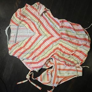 Luli fama 3 piece set! Bikini D cup top and M bottom